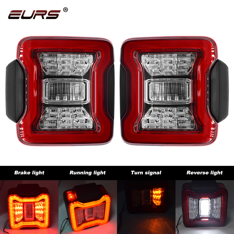 Model Kit Jeep - 2PCS Car LED Tail Light Assembly