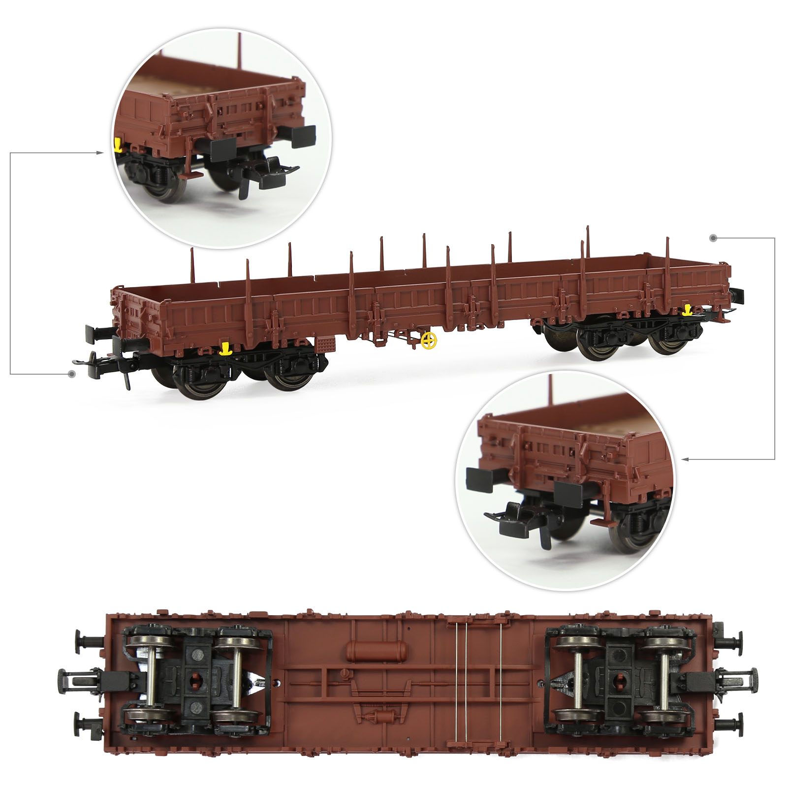 Model Kit Locomotive - 1 Unit Evemodel Trains - Painted