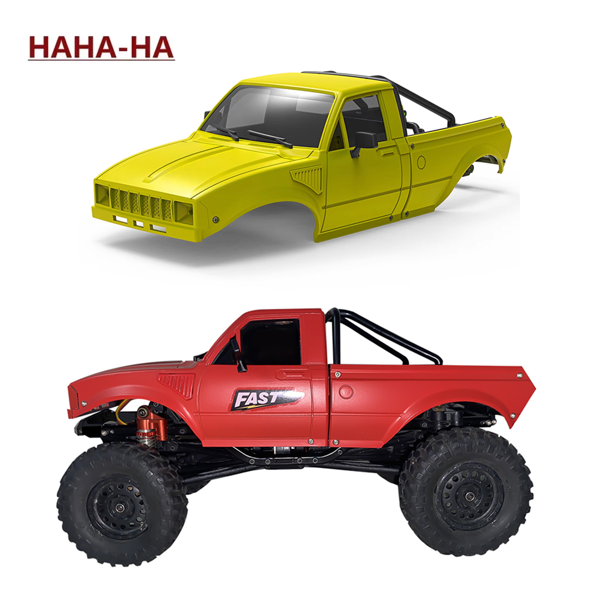 Model Kit Jeep - IR60-24 133mm Wheelbase Pickup Hard Body