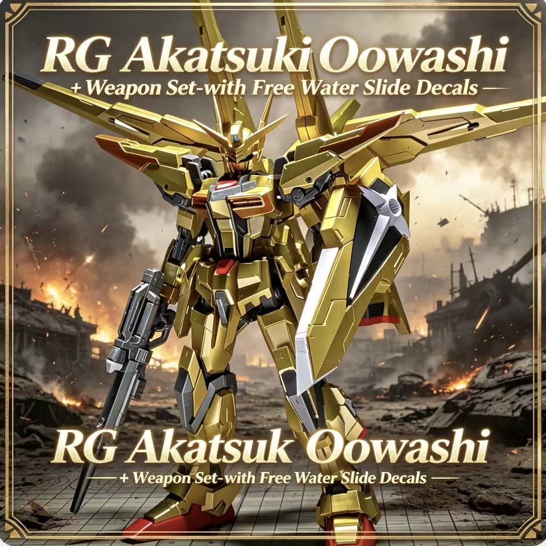 Model Kit Code Geass - RG41 1/144 ORB-01 Akatsuki Oowashi Pack