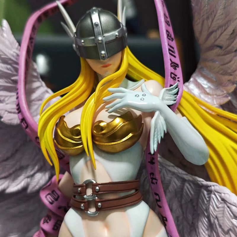 Model Kit Yugioh Bandai - In-Stock Digimon Angewomon Figure Anime Collectible