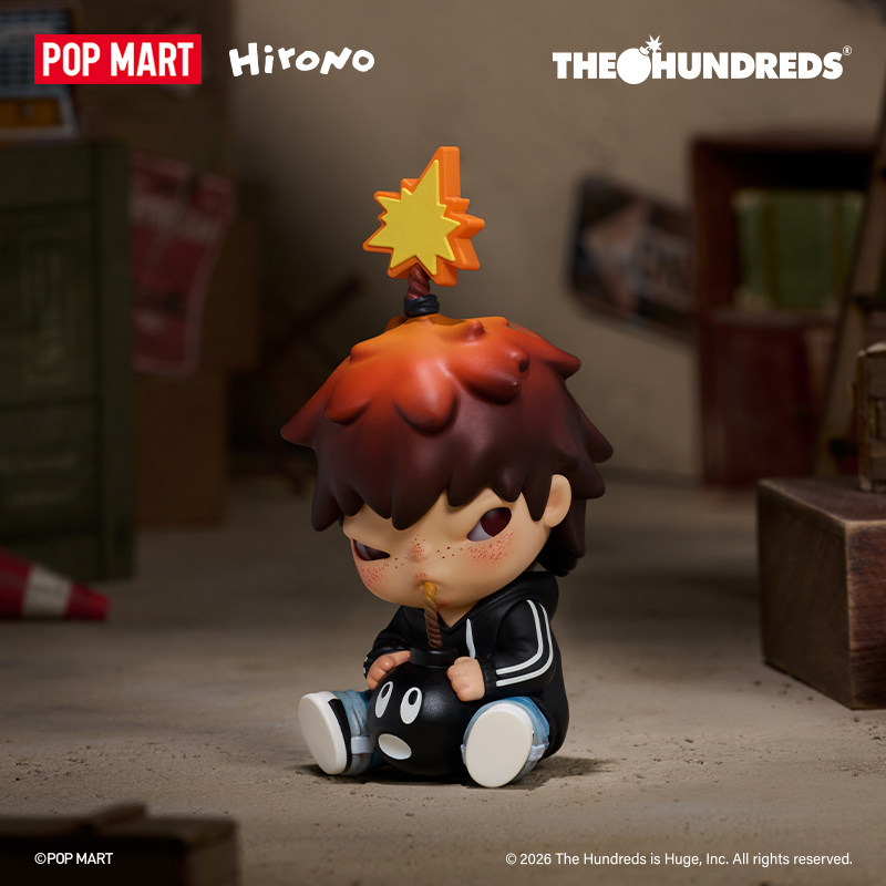 Hot POP MART Hirono X The Hund - Model Kit Singapore recension och pris