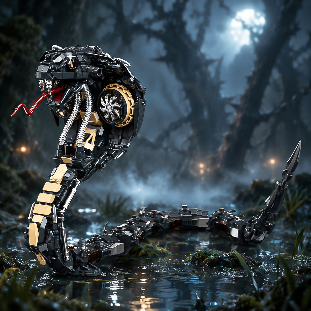 Mechanical Cobra Style Animal  - Model Kit Companies recension och pris