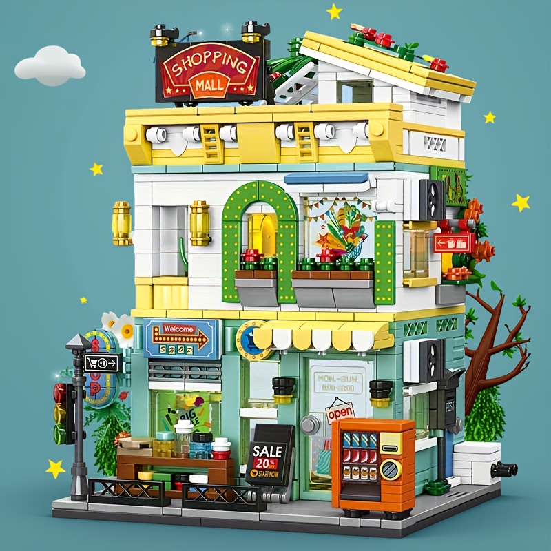Town Life Streetscape Supermar - Model Kit Companies recension och pris