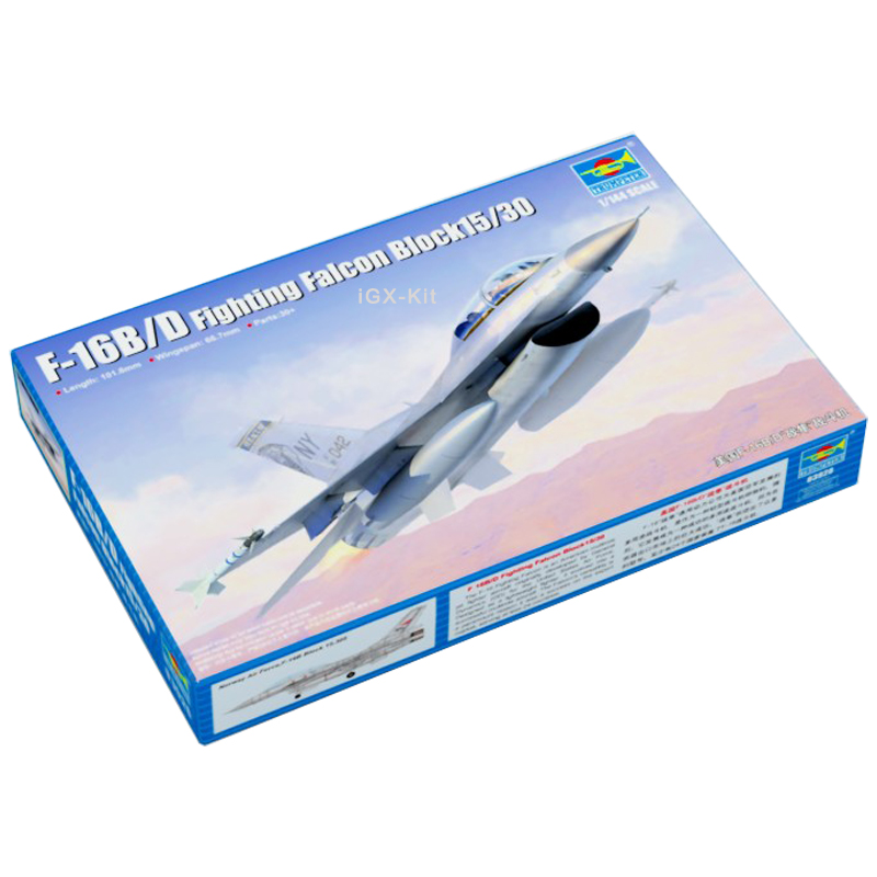 Trumpeter 03920 1/144  US F16  - Model Kit F16 recension och pris