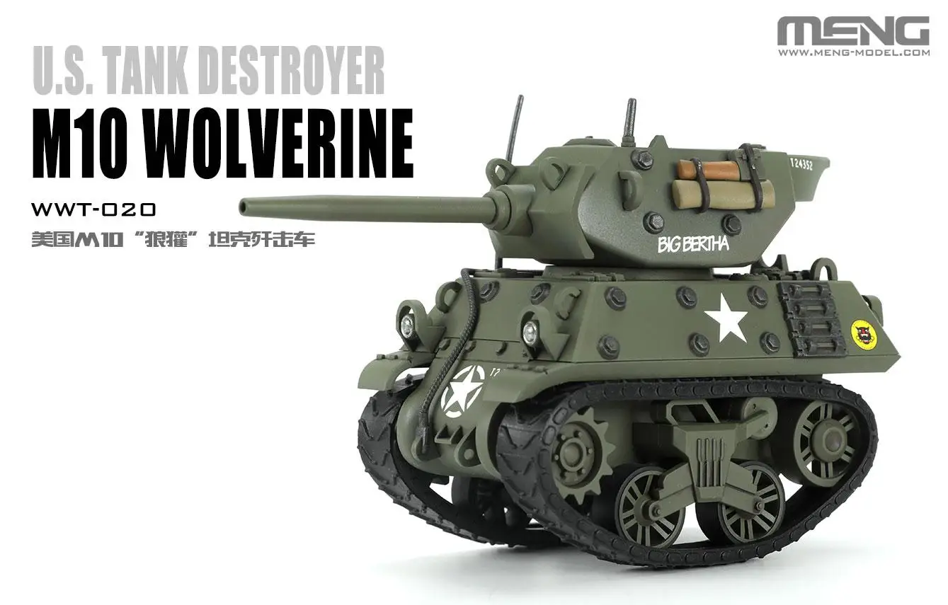 MENG Model WWT U.S. Tank Destr - Model Kit Destroyer recension och pris