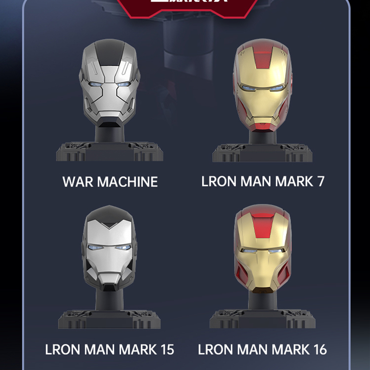 Original Iron Man Helmet Mask  - Model Kit Code Geass recension och pris