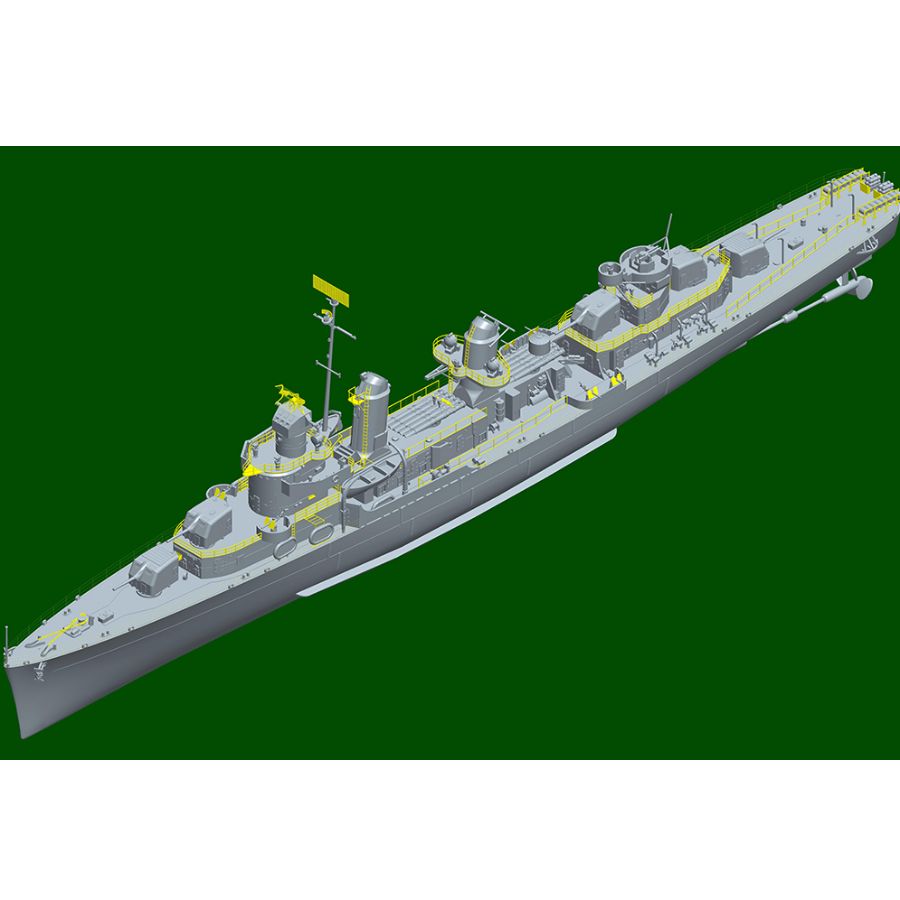 Fletcher DD-445 USS Destroyer  - Model Kit Destroyer recension och pris