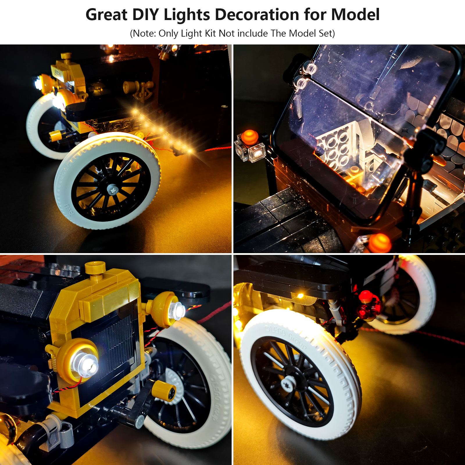 LYBMTWF LED Lighting Kit Compa - Model Kit Companies recension och pris