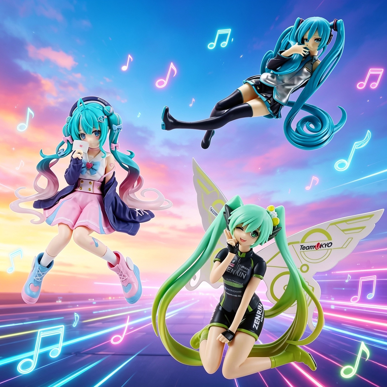 Hatsune Miku Anime Figure Mult - Model Kit Hatsune Miku recension och pris