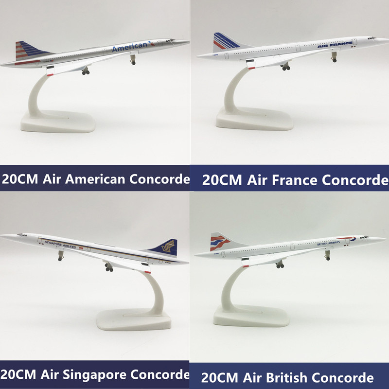 16/20cm Plane Model Concorde A - Model Kit Singapore recension och pris