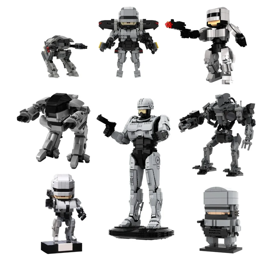 MOC Movie MechWarrior RoboCope - Model Kit Robocop recension och pris