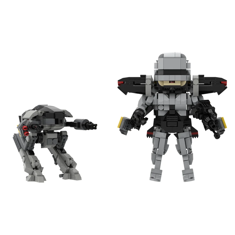 MOC Movie MechWarrior RoboCope - Model Kit Robocop recension och pris