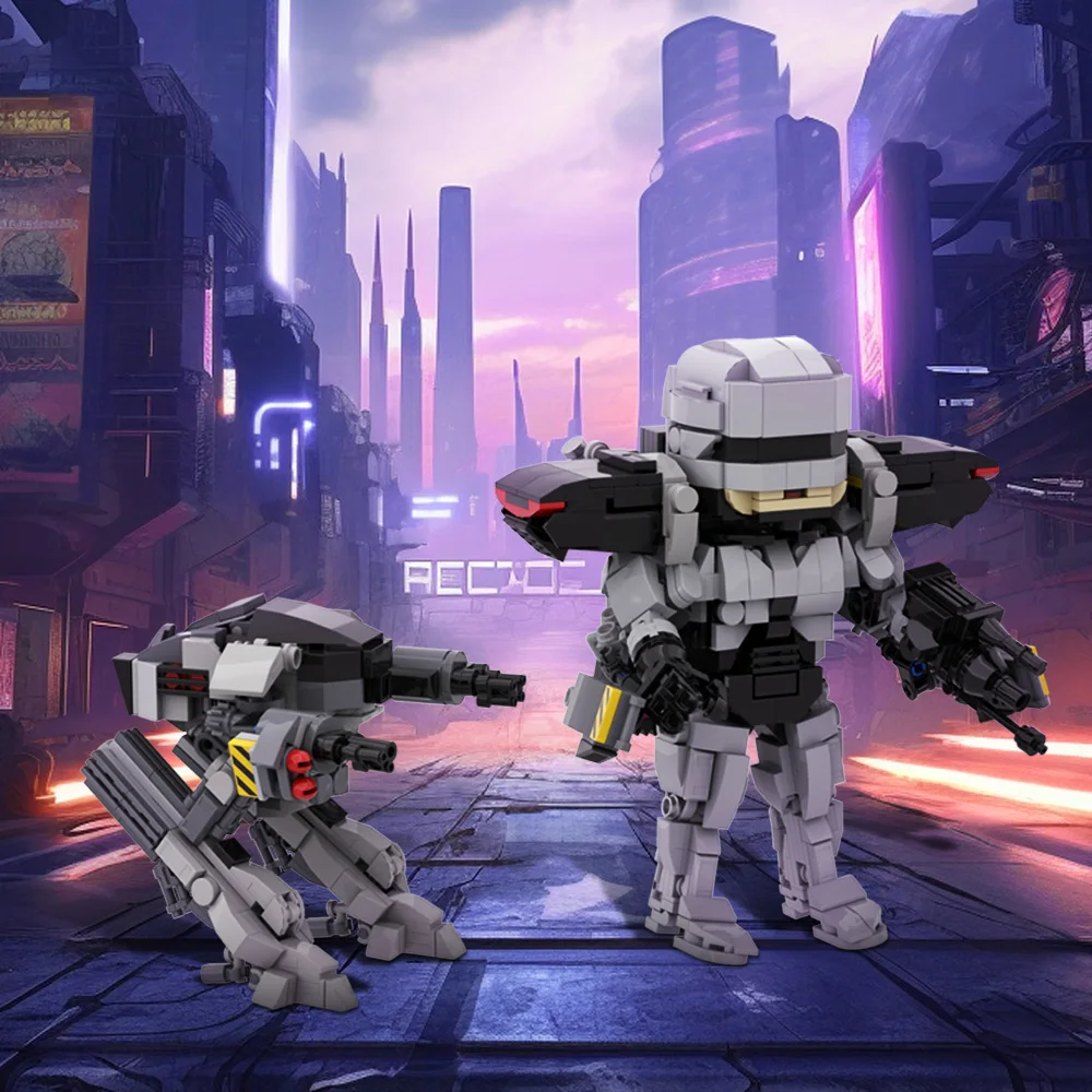 MOC Movie MechWarrior RoboCope - Model Kit Robocop recension och pris