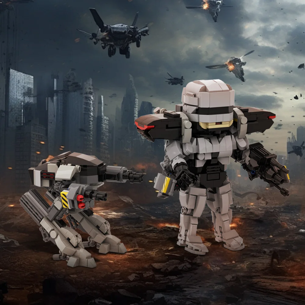 MOC Movie MechWarrior RoboCope - Model Kit Robocop recension och pris