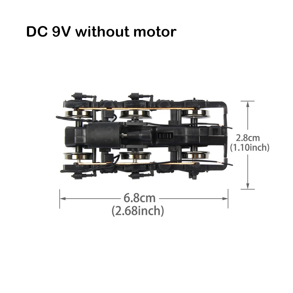 Ho Scale 1:87 Chassis Bogie Mo - Model Kit Locomotive recension och pris