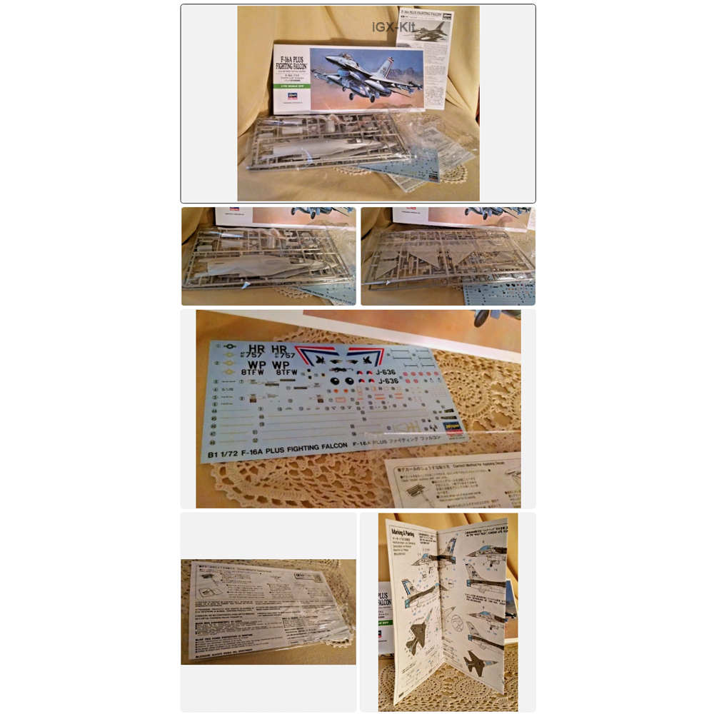 Hasegawa 00231 1/72 Scale US F - Model Kit F16 recension och pris
