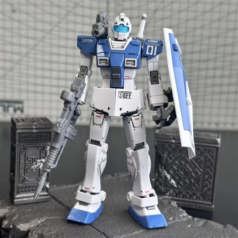 HG GTO GM White Dog Team Custo - Model Kit Zaku recension och pris