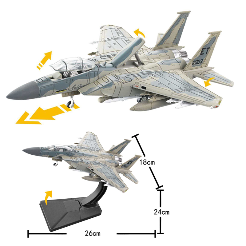 1:72 F-15 Fighter Aircraft DIY - Model Kit Companies recension och pris