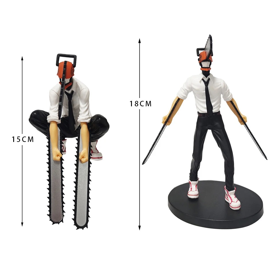 15-18cm Chainsaw Man Anime Fig - Model Kit Chainsaw Man recension och pris