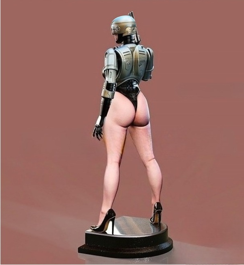 1/24 Scale Die-Cast Resin Figu - Model Kit Robocop recension och pris