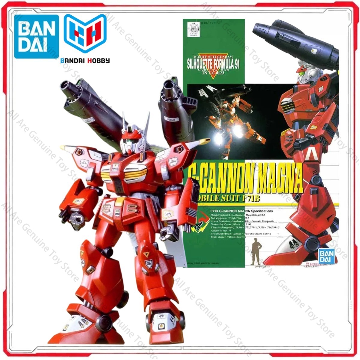 Genuine Bandai Original Gundam - Model Kit Formula 1 recension och pris