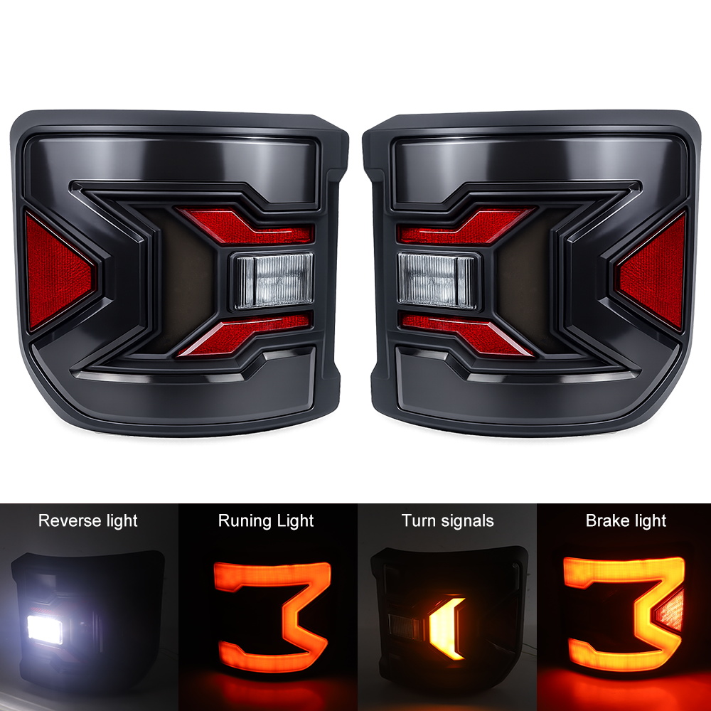 Flush Mount LED Tail Light Bra - Model Kit Jeep recension och pris