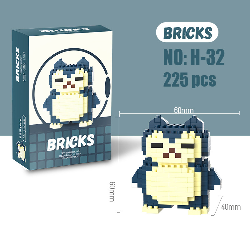 Pokemon Micro Building Blocks  - Model Kit Companies recension och pris