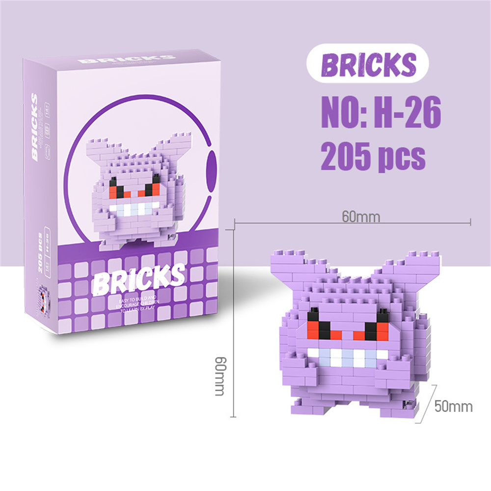 Pokemon Micro Building Blocks  - Model Kit Companies recension och pris