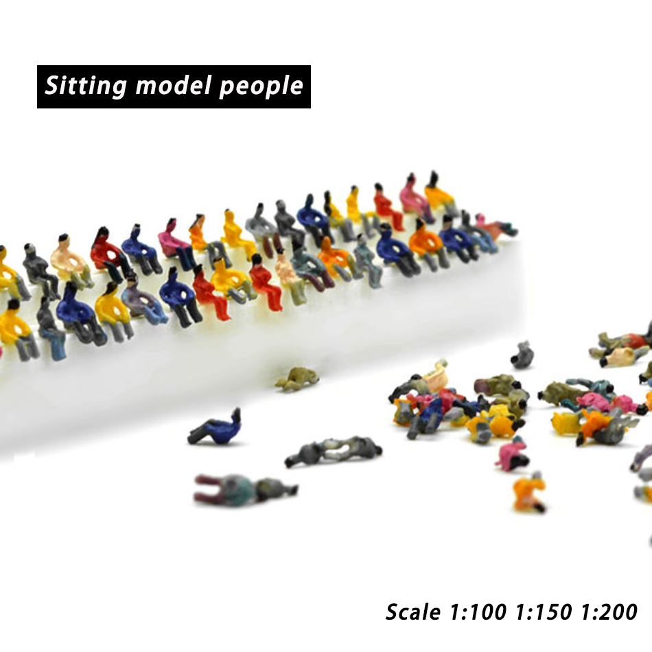 Scale1:100-200 Miniature Peopl - Model Kit Locomotive recension och pris