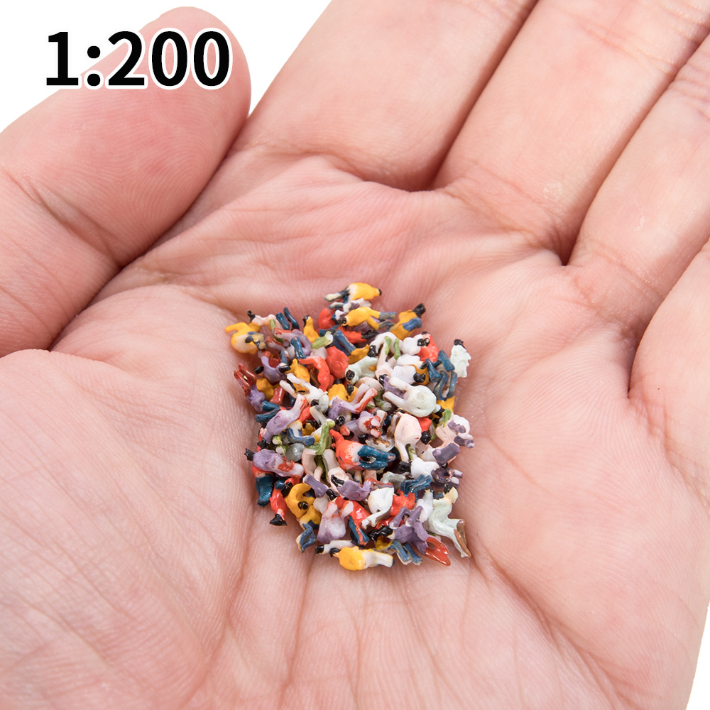 Scale1:100-200 Miniature Peopl - Model Kit Locomotive recension och pris