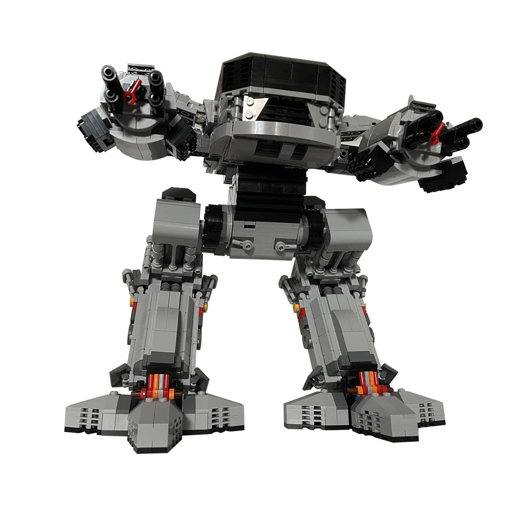 MOC Movie RoboCoped Machinery  - Model Kit Robocop recension och pris