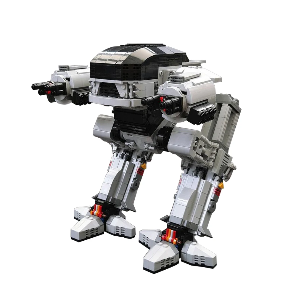 MOC Movie RoboCoped Machinery  - Model Kit Robocop recension och pris