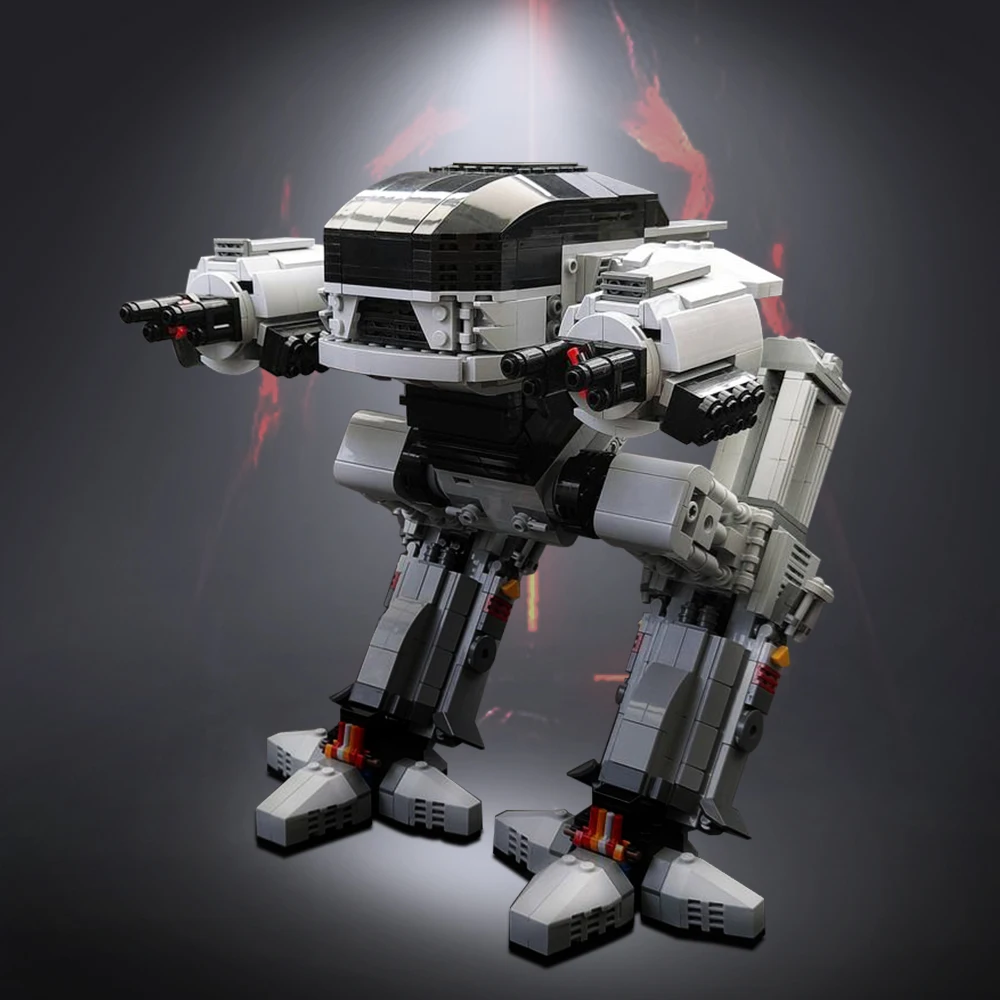 MOC Movie RoboCoped Machinery  - Model Kit Robocop recension och pris