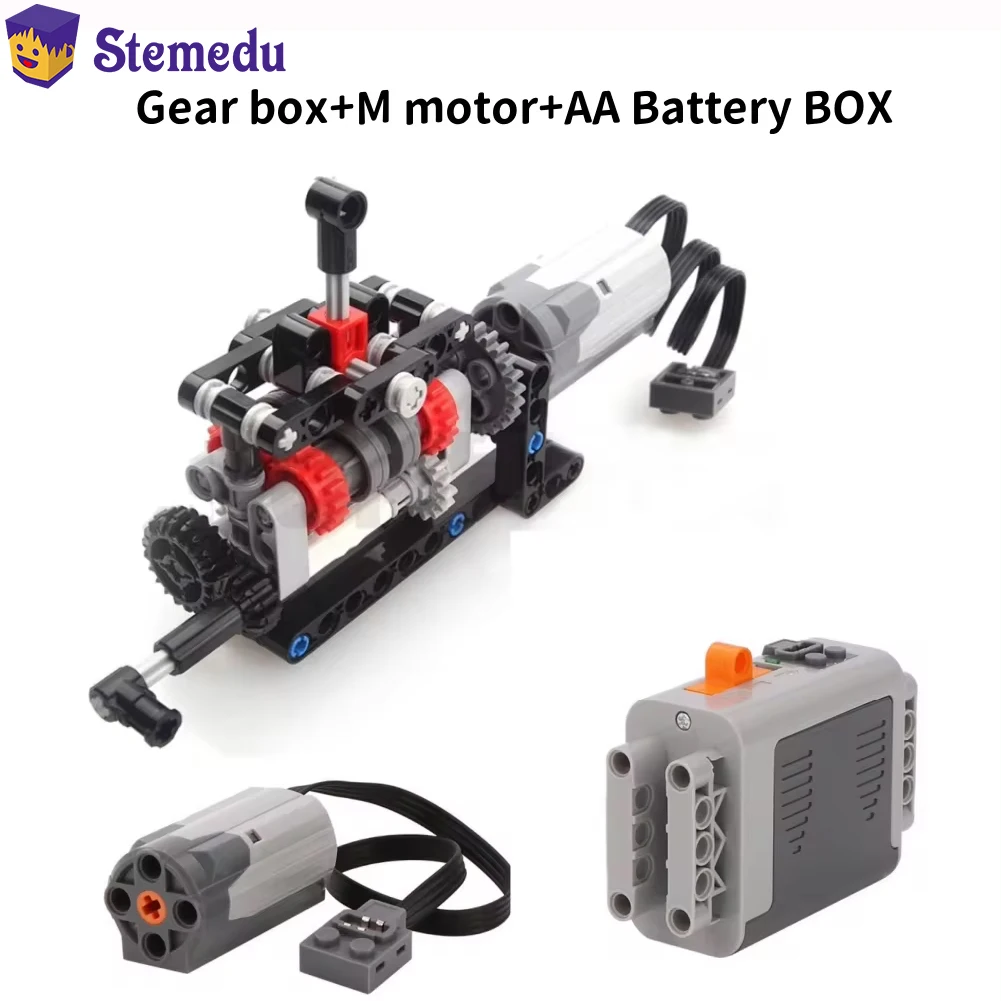 MOC High-tech 4 Speeds Gearbox - Model Kit Companies recension och pris