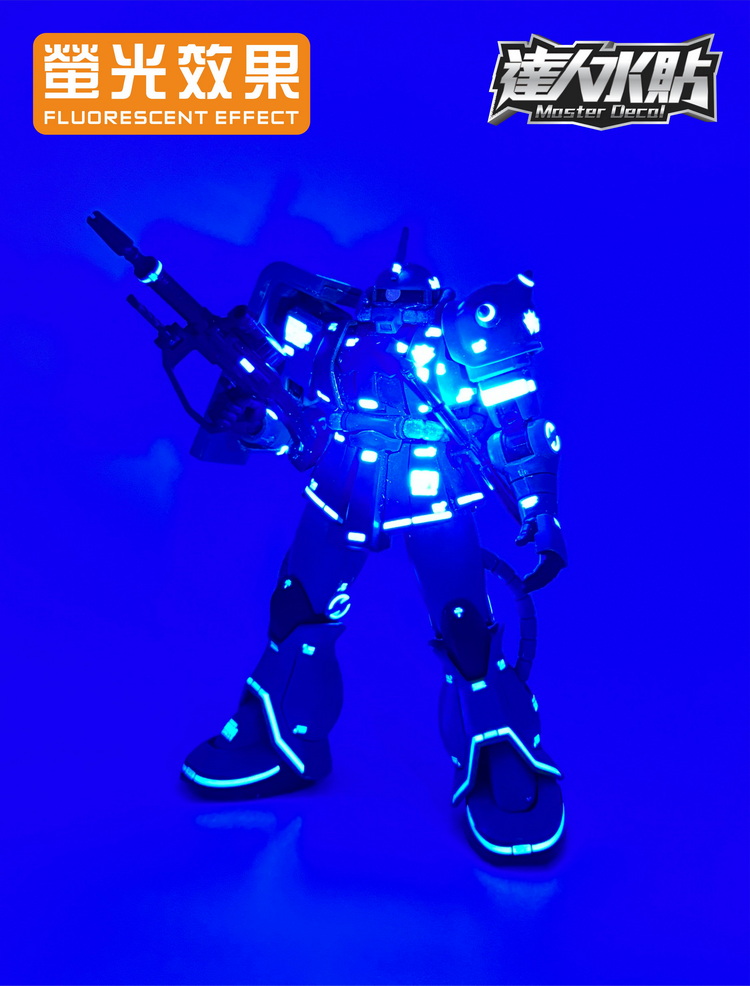 Master Decal H028 Fluorescent  - Model Kit Gundam Wing recension och pris