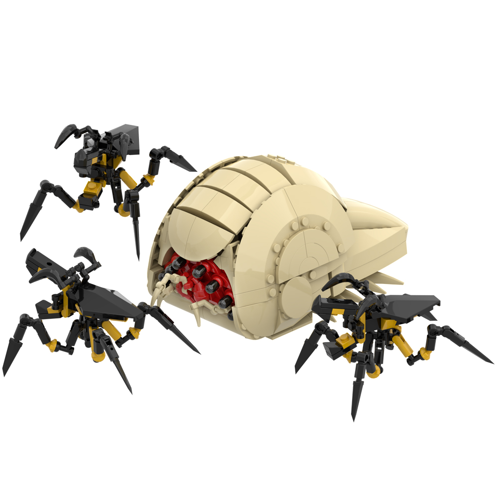 MOC Starship Trooper Brain Wor - Model Kit Robocop recension och pris