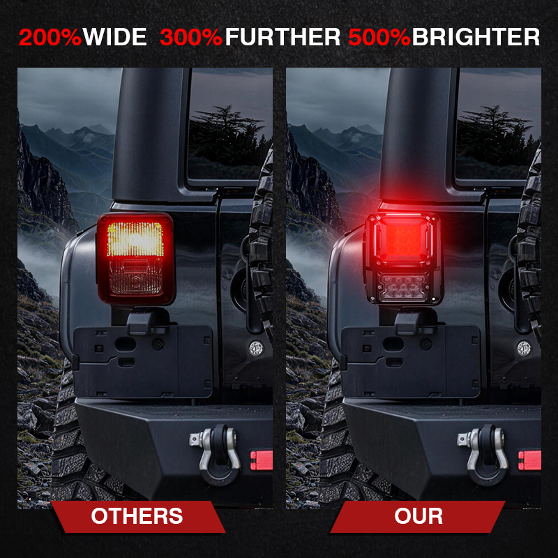LED Tail Light Assembly For Je - Model Kit Jeep recension och pris