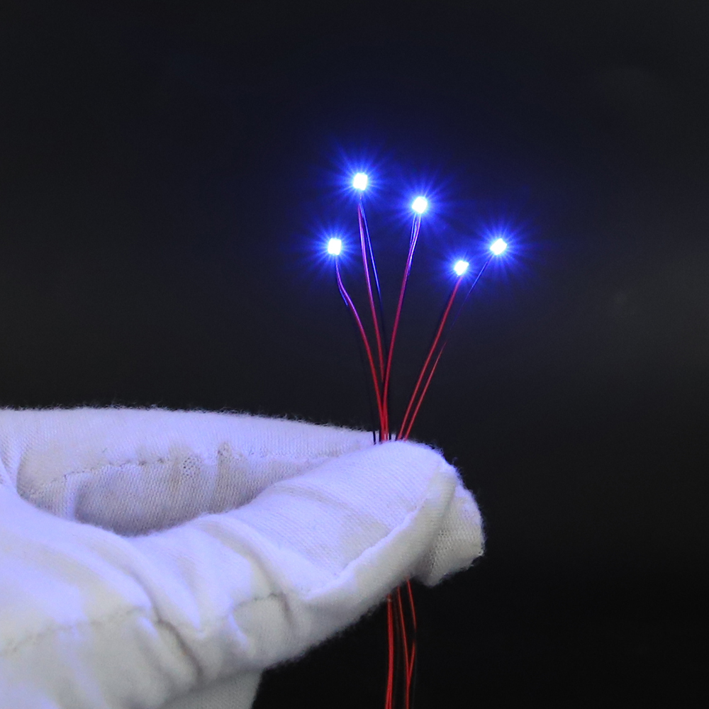 10pcs/Set Micro LED Lamp Chips - Model Kit Locomotive recension och pris