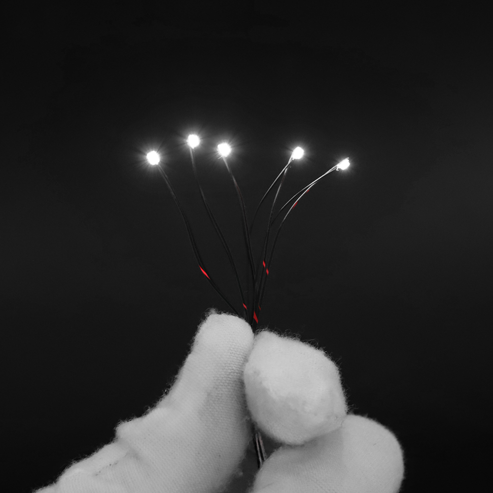 10pcs/Set Micro LED Lamp Chips - Model Kit Locomotive recension och pris