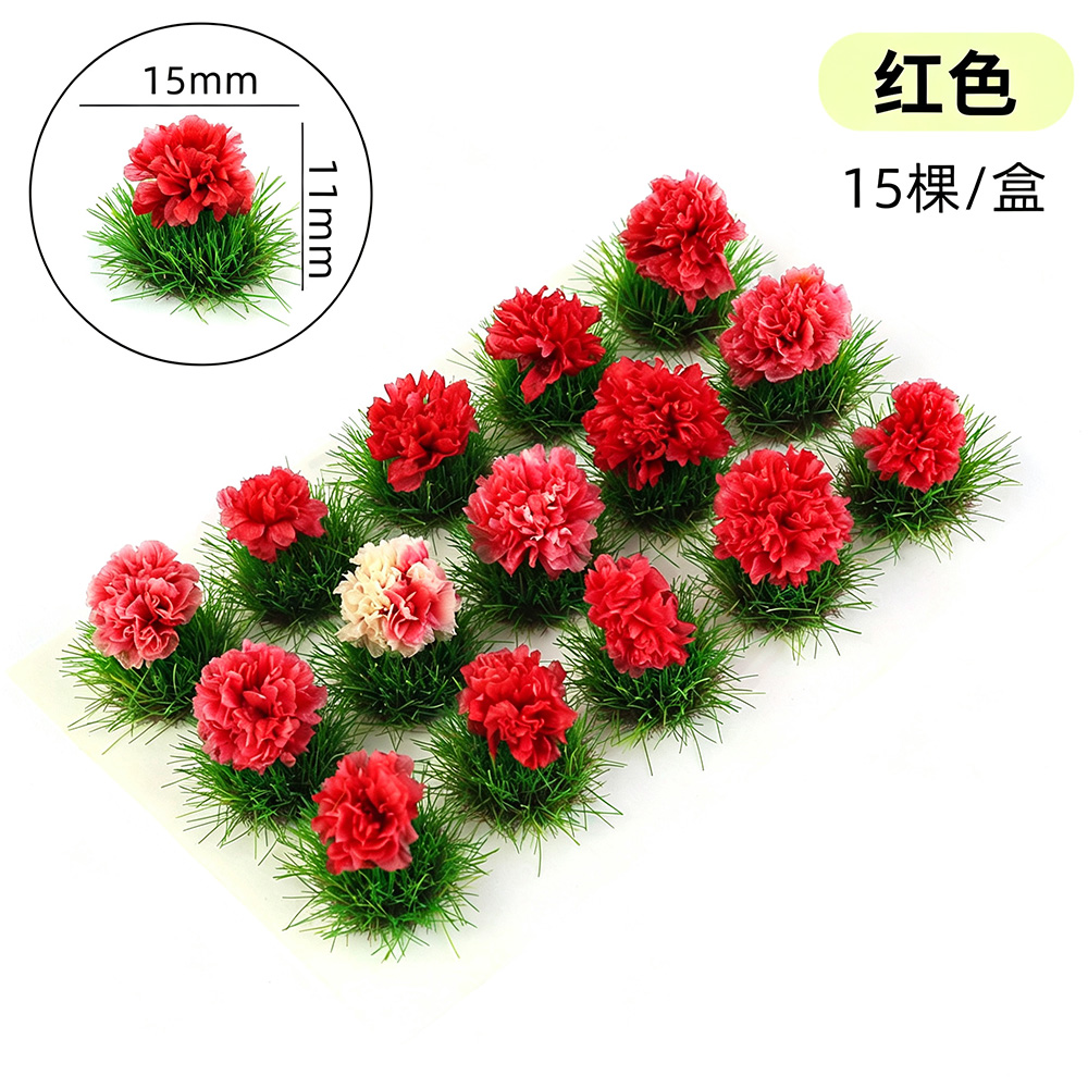 Miniature Flower Tufts Grass B - Model Kit Locomotive recension och pris