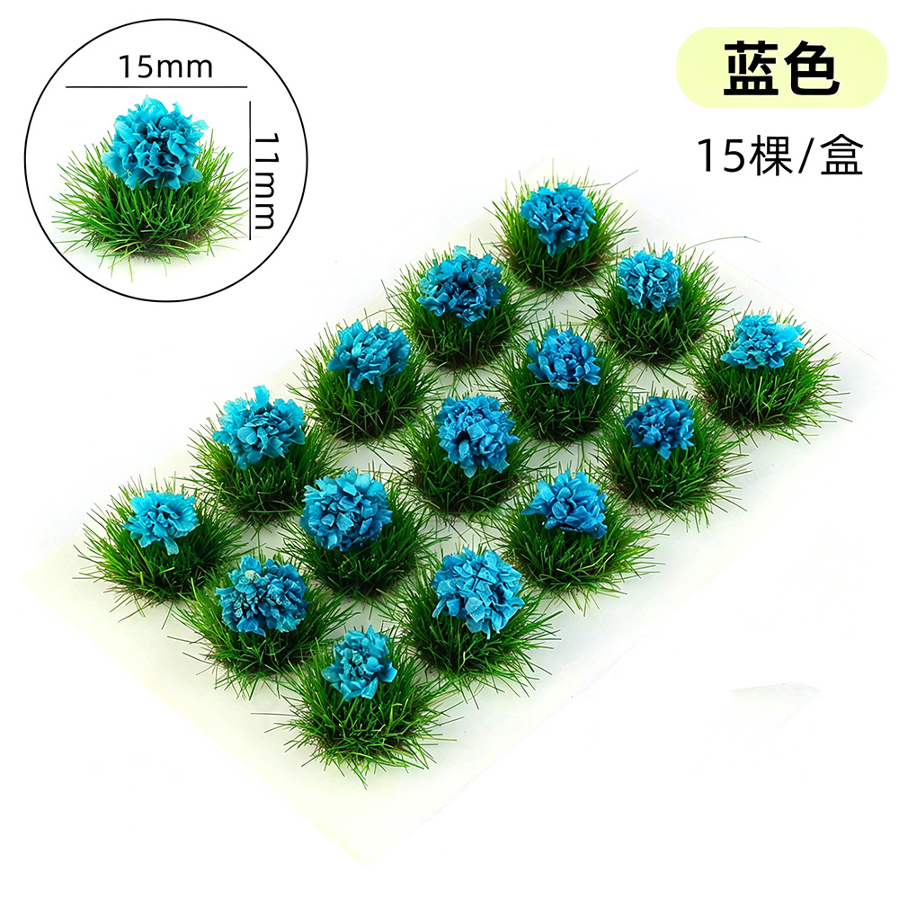 Miniature Flower Tufts Grass B - Model Kit Locomotive recension och pris