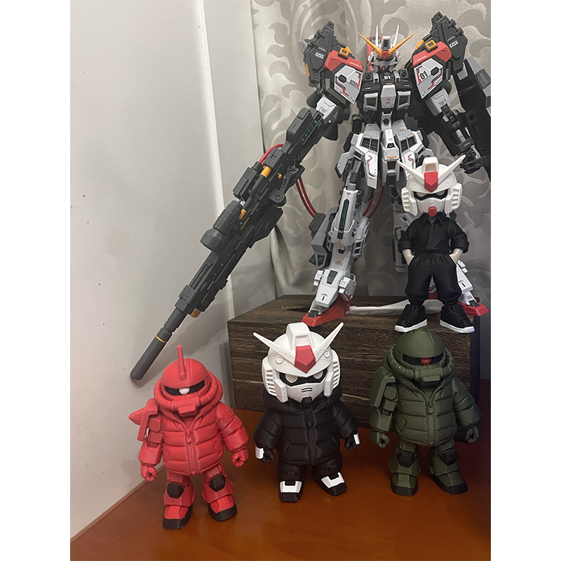 Yige Model Q Version Zaku Rx-0 - Model Kit Gundam Wing recension och pris