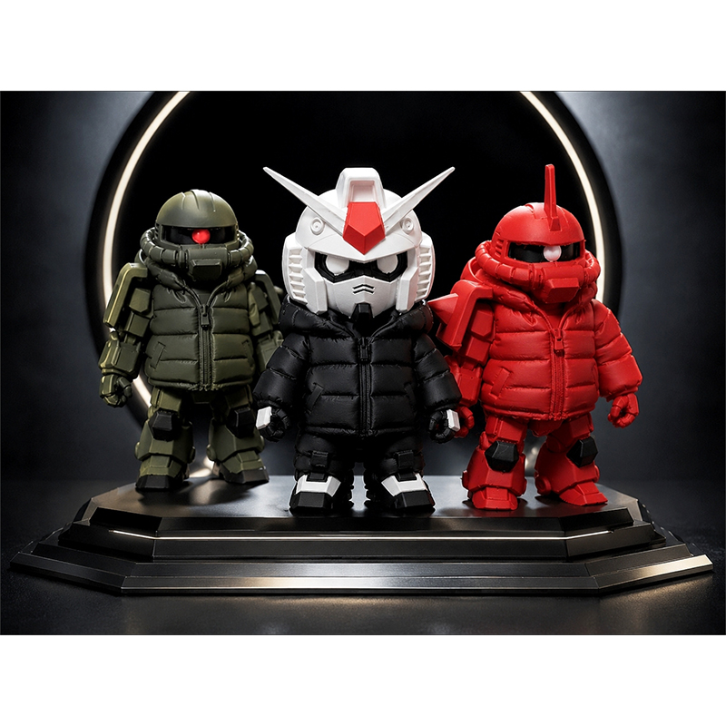 Yige Model Q Version Zaku Rx-0 - Model Kit Gundam Wing recension och pris