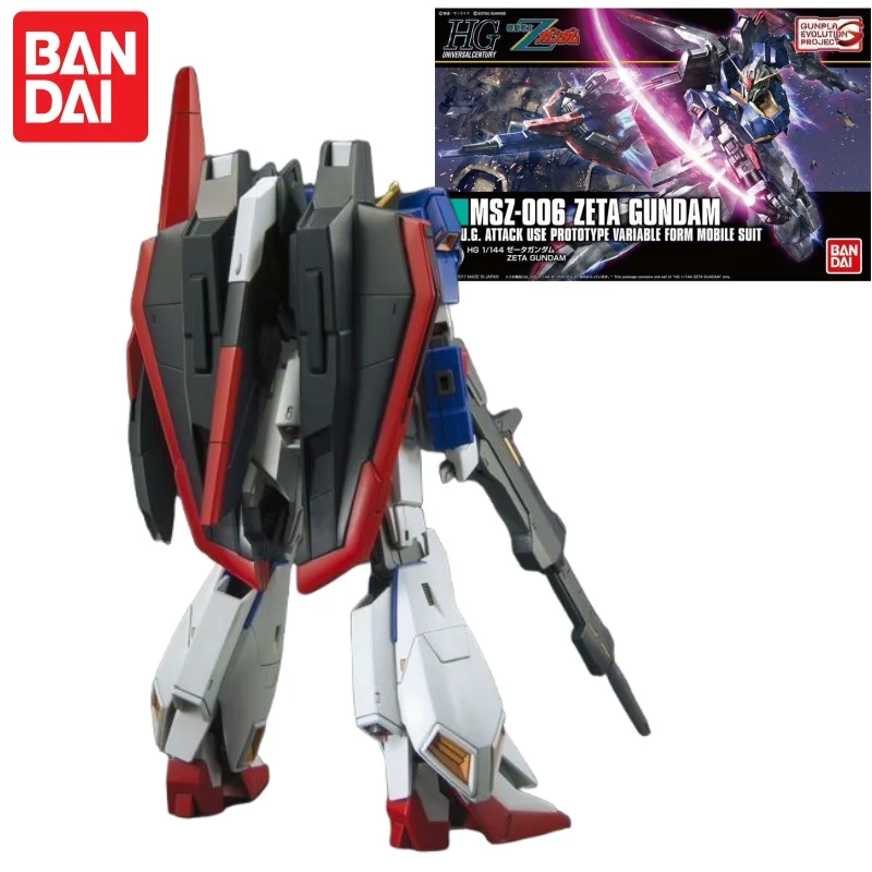 Original Bandai Gundam Model K - Model Kit Zeta Gundam recension och pris