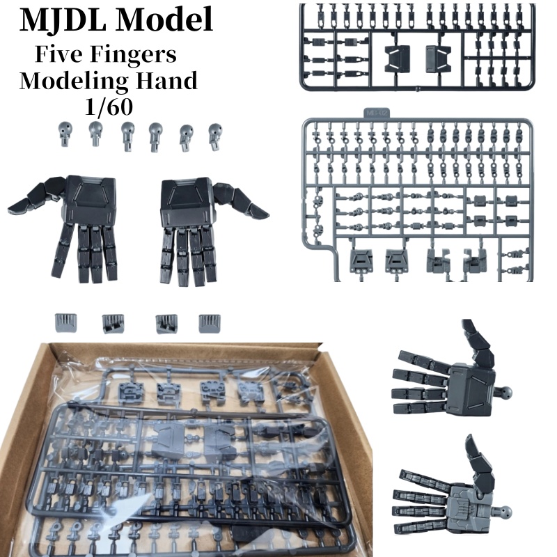 MJDL Model 1/60 PGU Five Finge - Model Kit Zaku recension och pris