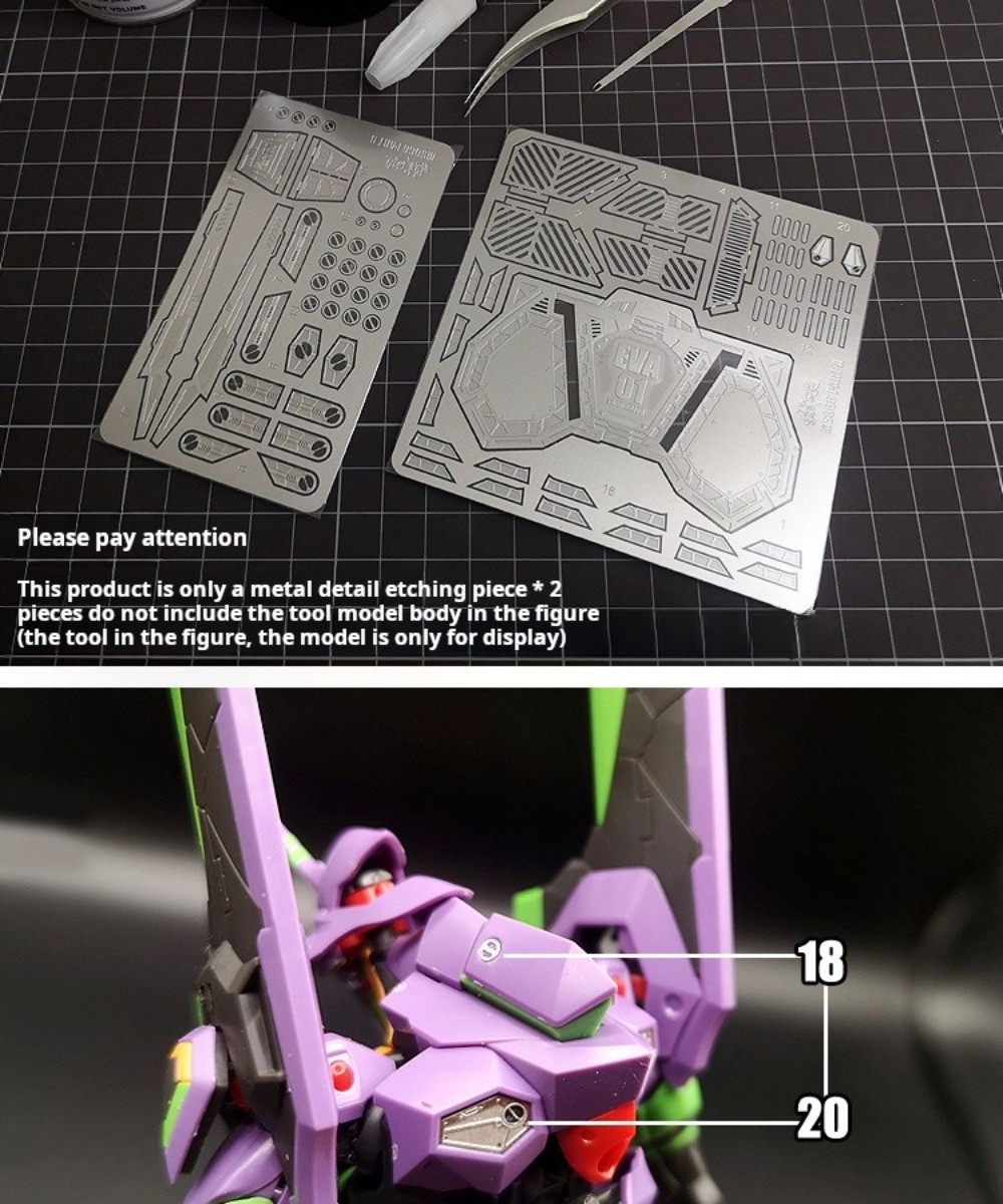 MS066 MSWZ Metal Etching Parts - Model Kit Eva 01 recension och pris