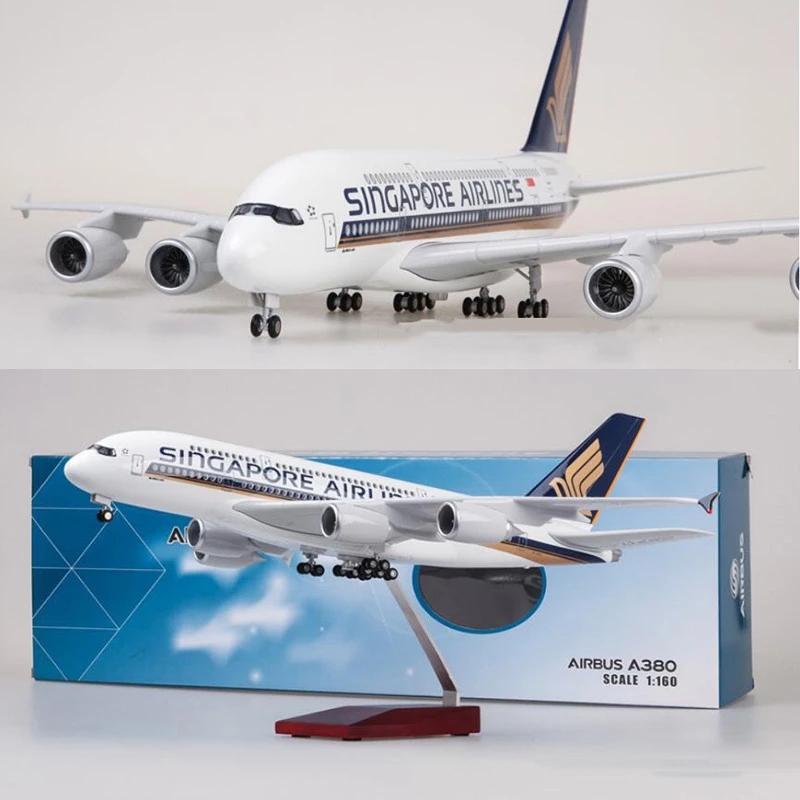 Display Air Bus A380 Singapore - Model Kit Singapore recension och pris